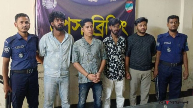 শীর্ষ সন্ত্রাসী ডেভিড ইমনসহ ৫ জন ১০ দিনের রিমান্ডে