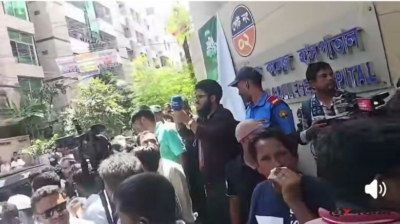 উত্তরায় মনসুর আলী মেডিকেল কলেজ দখল নিয়ে উত্তেজনা, নিয়ন্ত্রণ নেওয়ার দাবি