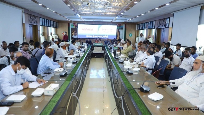 নরসিংদীতে গ্যাস সংকট নিরসনে মতবিনিময় সভা