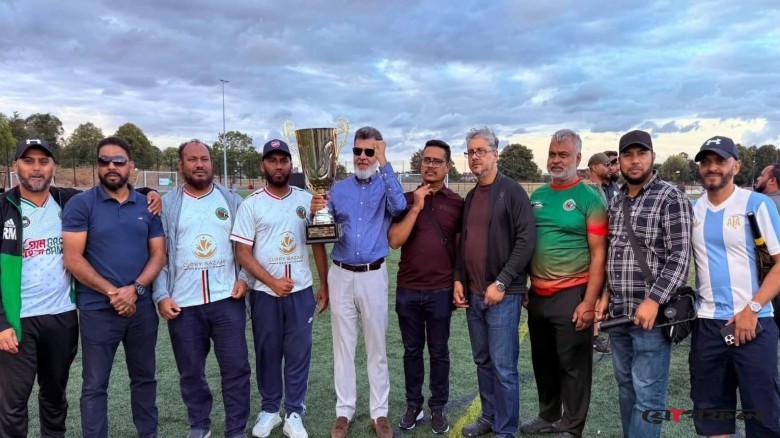 টানা পঞ্চমবার চ্যাম্পিয়ন বিশ্বনাথ স্পোর্টস অ্যাসোসিয়েশন ইউকে